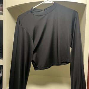 SHEIN long sleeve cropped tshirt Size M